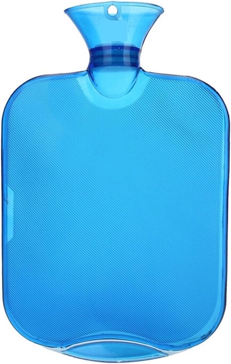 Hot Water Bag Hot Water Bottle Filling Water Warm Water Bag, Water Injection Hot Water Bag, Hot Compress Transparent PVC Large Warm Hand Hot Water Bag Rubber Hot Water Bottle (Color : 4)