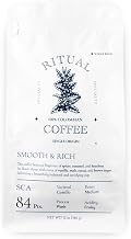 Ritual Specialty Coffee - Colombian Single Origin Whole Bean Coffee, Low Acid, Smooth & Rich, SCA 84+ Score (Caramel, Vanilla, Cocoa), Medium Roast, 12oz (340g), 100% Arabica Castillo Daily Coffee