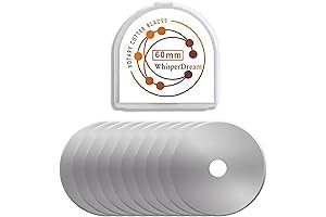 Supreme 60mm Rotary Cutter Blades: Precision Cutting for All Your Projects