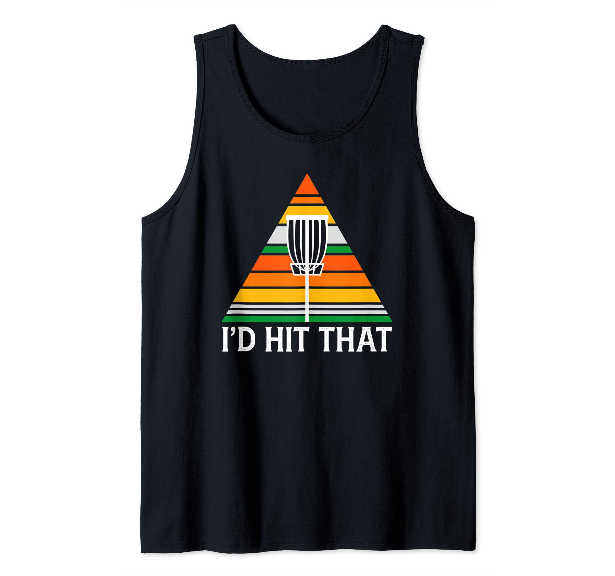 I'd Hit That Disc Golf Tank Top, Black