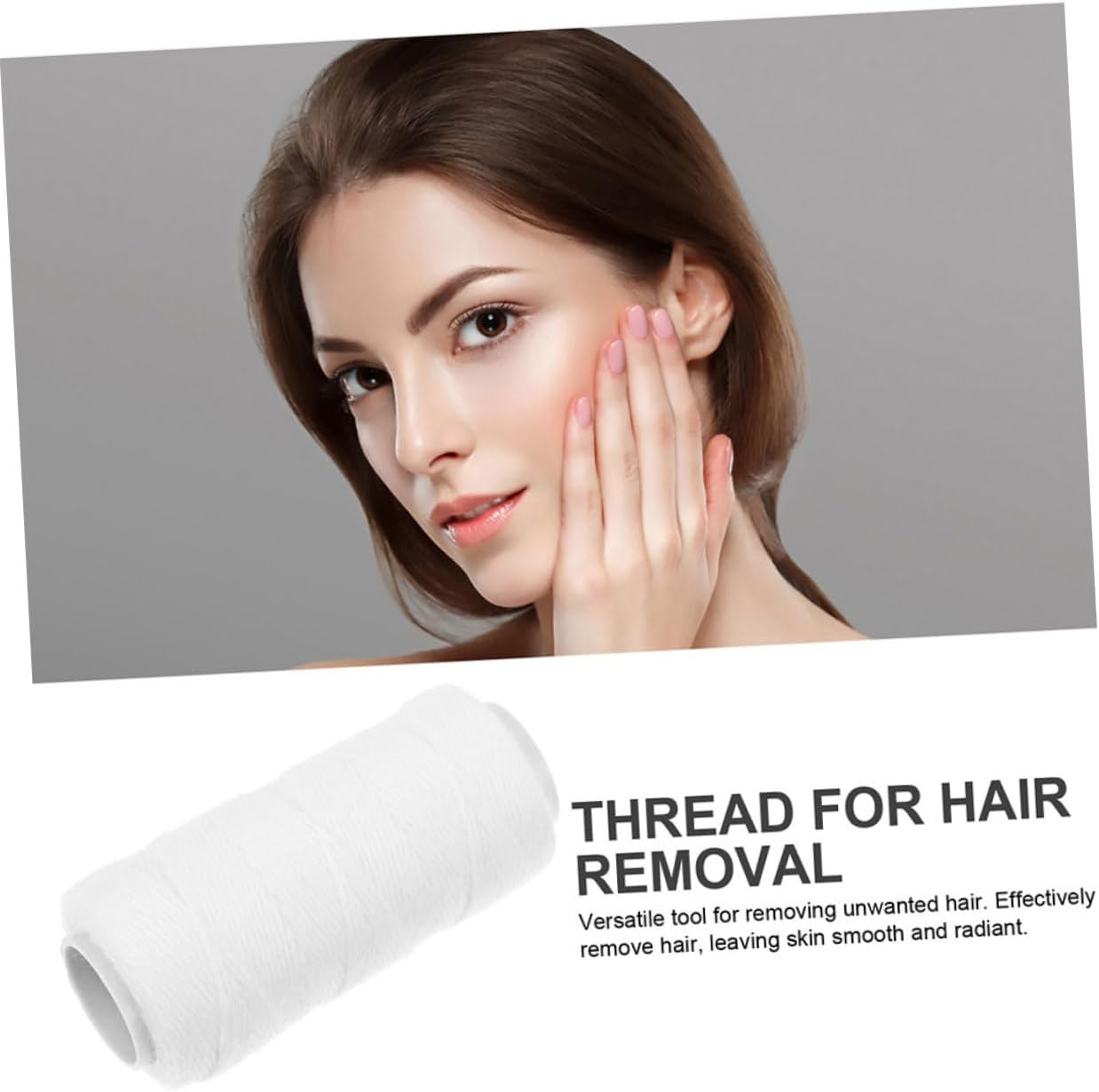 10 Rolls Cotton Thread Hair Removal Threading for Facial Use