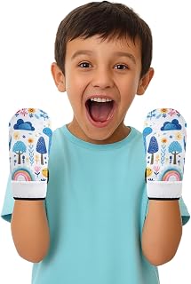 2PCS Waterproof Sensory Chew Gloves, Teething Mittens for Special Needs, Sensory Gloves for Autism ADHD Oral Motor