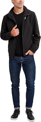 Miniatura 4 de Nautica - Chaqueta bomber de golf para hombre, ligera, con cremallera completa, cortavientos, atlética, para exterior