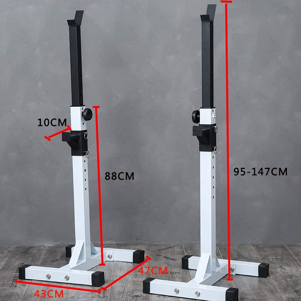 Squat Rack multifunzionale regolabile bilanciere rack per fitness, include Split Squat e Bench Press Caratteristiche