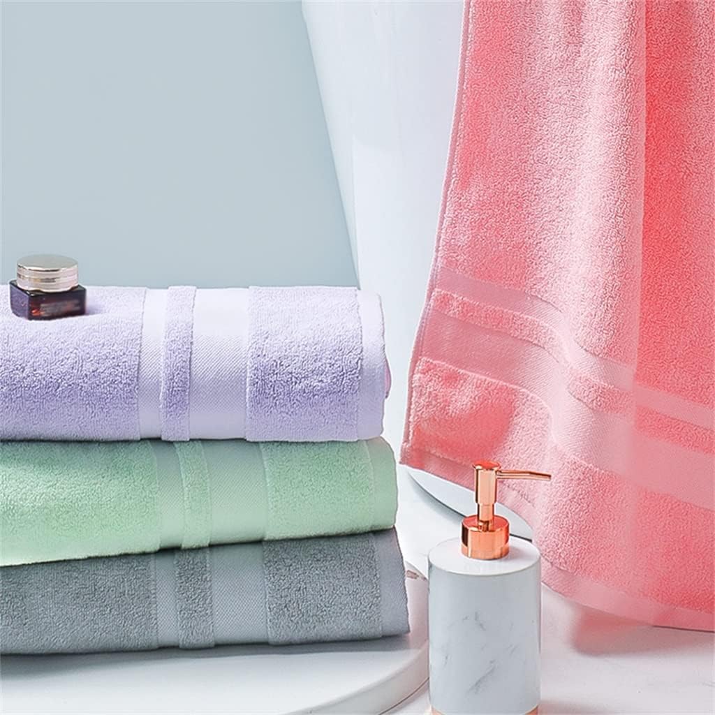 Bath Towel Female Home with Adult Cotton Water Quickly Dry Lovers a Pair of Full Cotton Male Wrapped Towel(A 2PS)