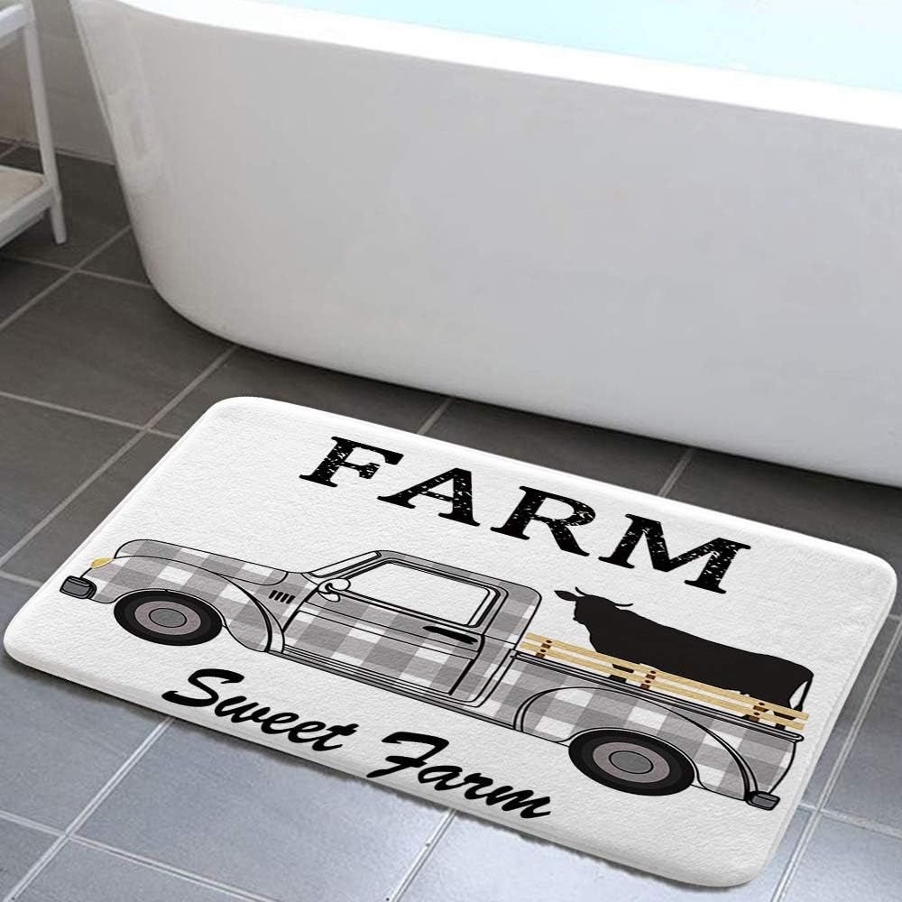 Black Farmhouse Bathroom Rugs Farmhouse Bathroom Rugs Wayfair They