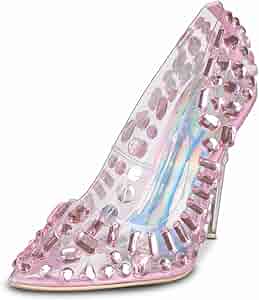 Amazon.com | Azalea Wang Blakely Stiletto Heel Pumps, Womens