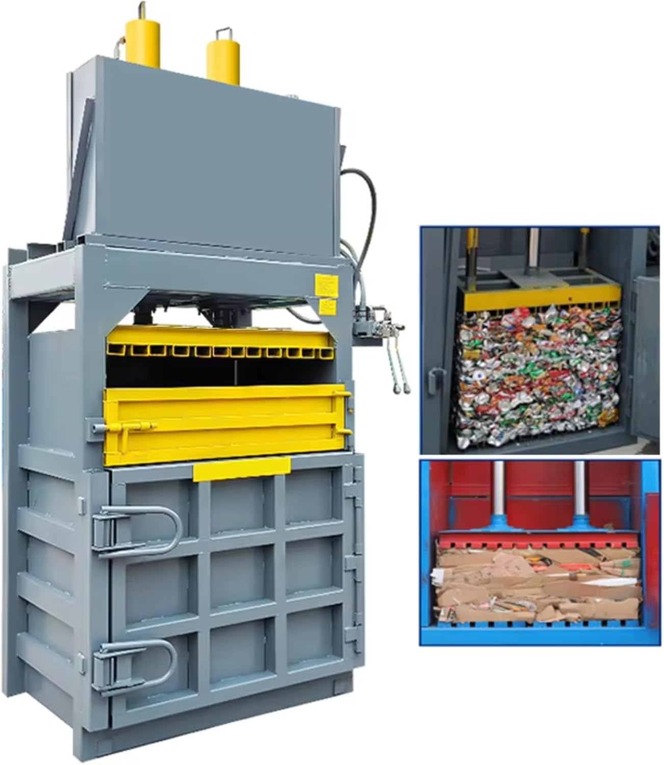 High-Productivity Hydraulic Baler with Fast Bale Eject, Maximizing Throughput for Cardboard & Plastic Recycling, Built to Endure in Demanding Factory Environments