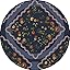 Floral Romance Blue
