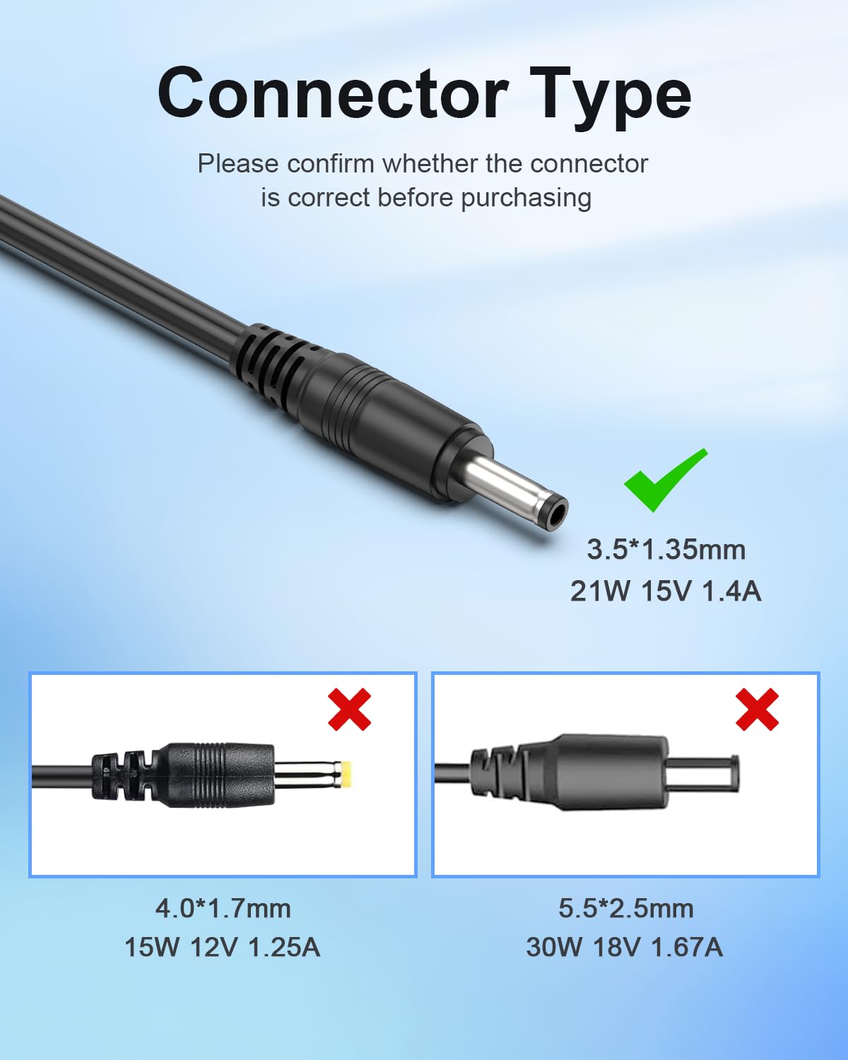 Zasilanie 21 W Ładowarka do Alexa Echo 15 V 1,4A Kabel 1,8 m | dla Echo 1. 2. Gen Echo Show 1st Gen Echo Plus 1st Gen Fire TV 2nd Gen Echo Look Echo Link Zasilacz Ładowarka sieciowa