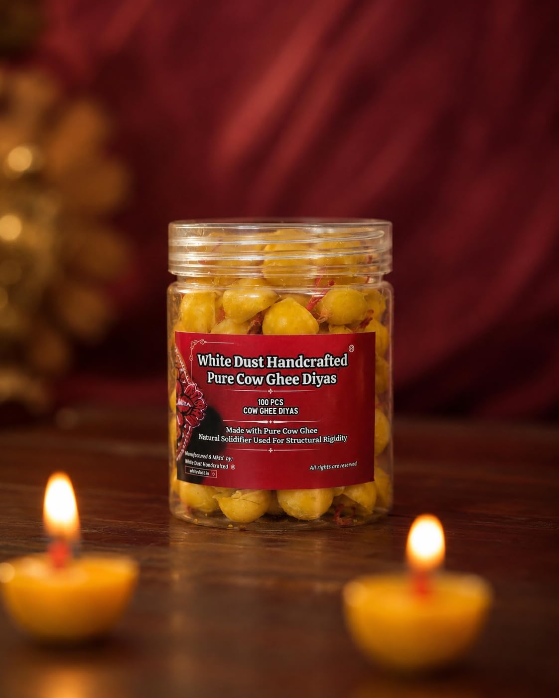 Pure Ghee Diyas - Authentic Pooja Lights -6 Pure Ghee Diyas - Authentic Pooja Lights -6