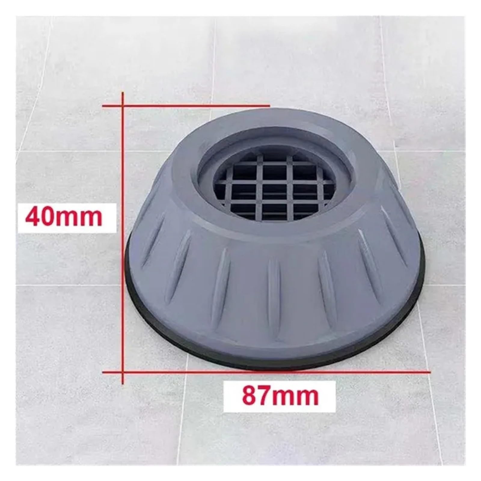 Cuscinetti Piedini Antivibranti Universali Cuscinetti For Lavatrice | Gambe for mobili Slip Stop Silent Skid Raiser Tappetino fisso(8pcs)