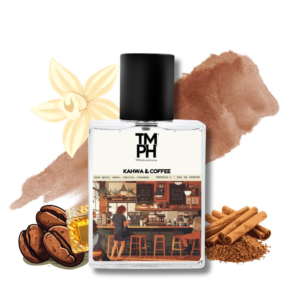 TMPerfumehouse Kahwa & Coffee EDP for Men & Women | Gourmand, Warmspicy & Long Lasting Perfume Spray | Sweet, Vanilla & Cinnamon Fragrance | Luxury Gift for Him & Her | TMPH | 50ml-image-25