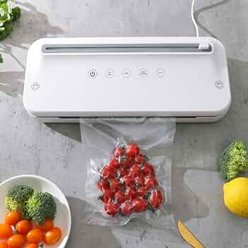 一度のみ使用　ほぼ新品　真空パック　強吸引　専用袋不要 Amazon.co.jp: 真空パック機 真空パック 汁物対応 専用袋不要