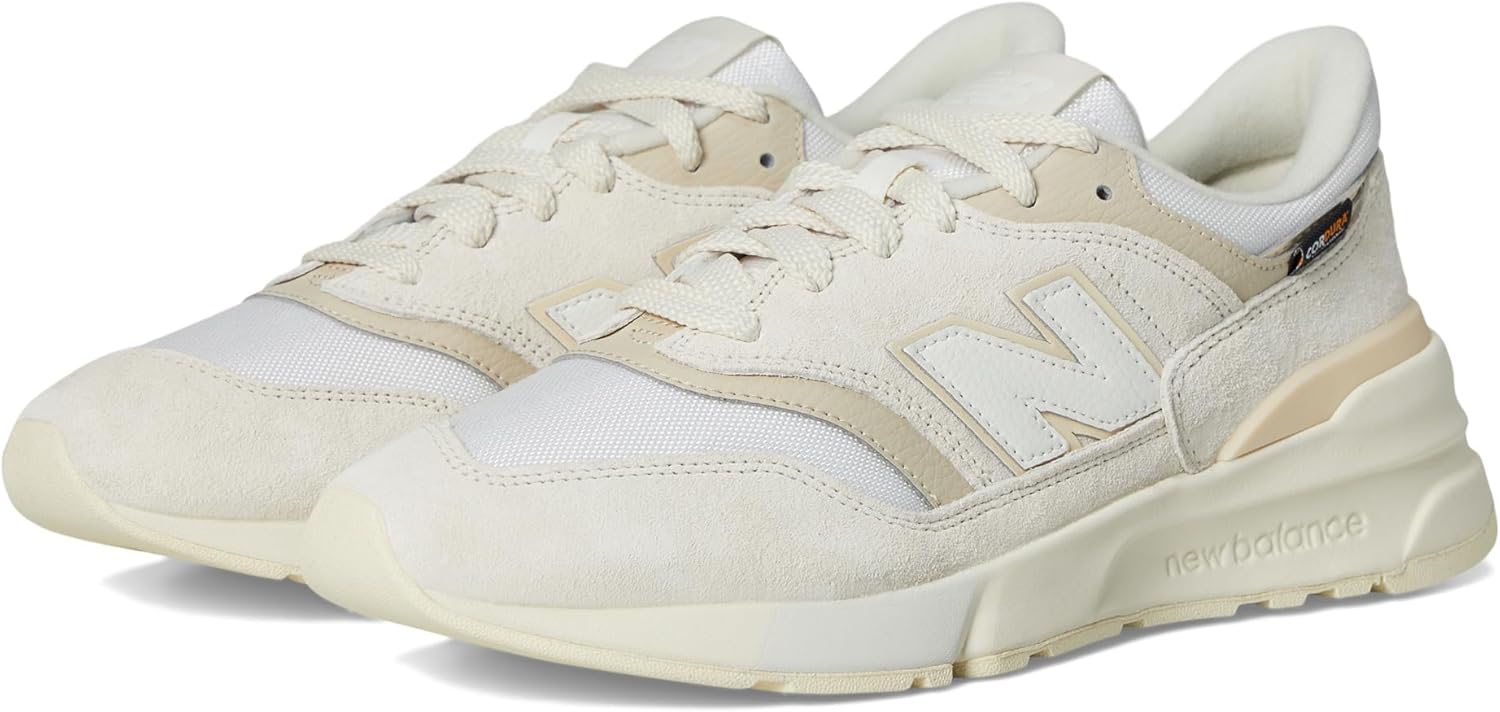 New Balance Unisex-Adult 997R V1 Sneaker, Linen/Sea Salt, Men 4.5 M/Women 6 W