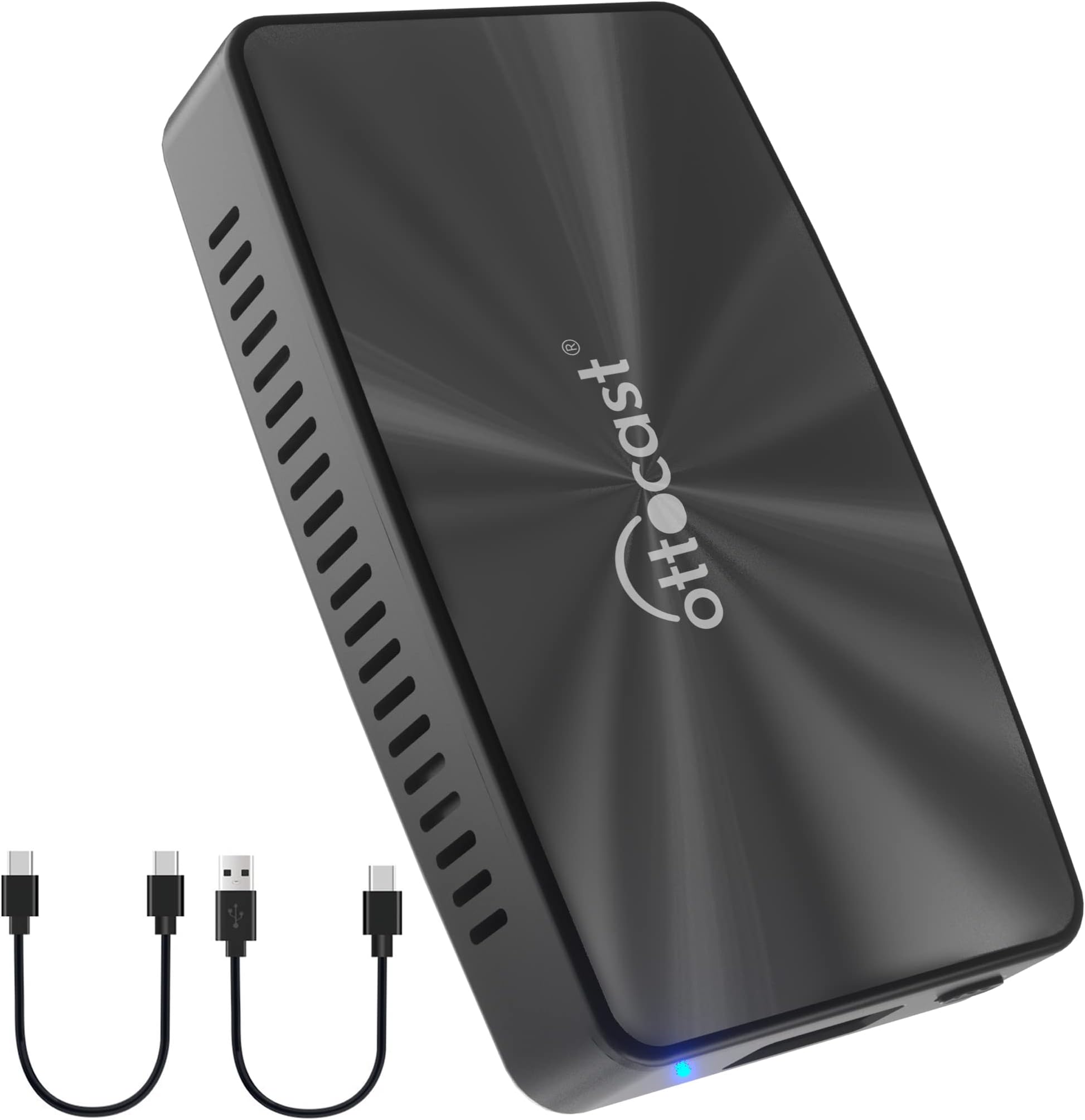 OTTOCAST Wireless Android Auto Adapter U2-X Pro - Lastest Android Auto CarPlay Car Adapter 2 in 1 for Wired CarPlay Cars, Newest System Plug & Play 5G WiFi Faster Connection