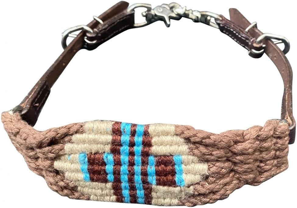 Showman Aztec Design Multi-Strand Wool String Wither Strap