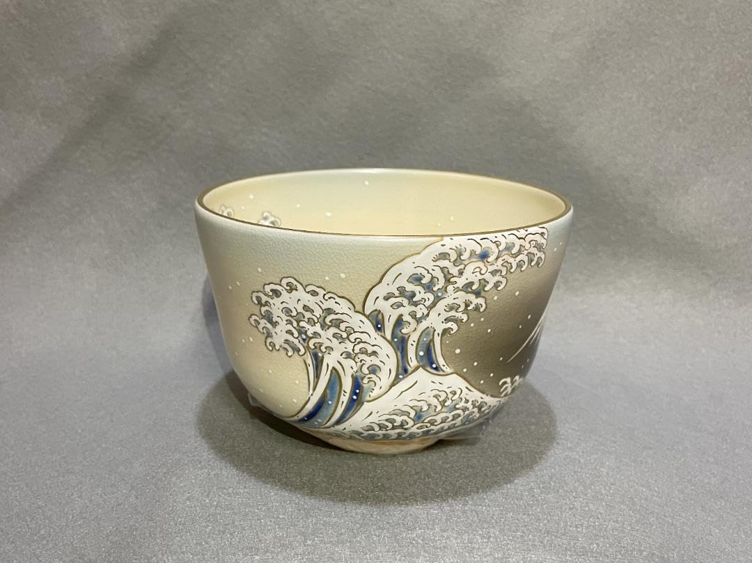 干支丑間取文茶碗 京焼｜橋本城岳 京焼窯元 橋本城岳 茶道具と抹茶碗の