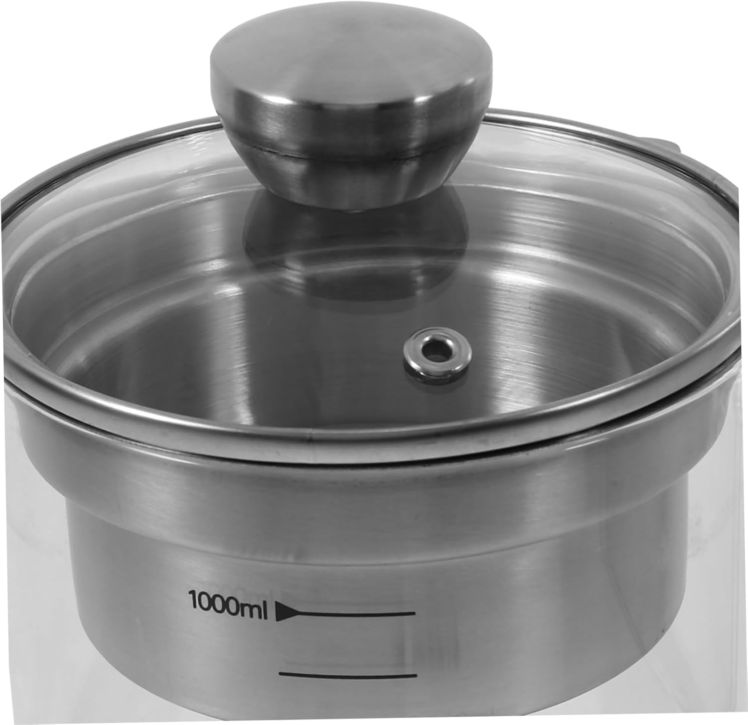 OUNONA Filtered Tea Jug Stainless Steel Soybean Milk Filter Pot Kitchen Net Tea Container Juice Strainer