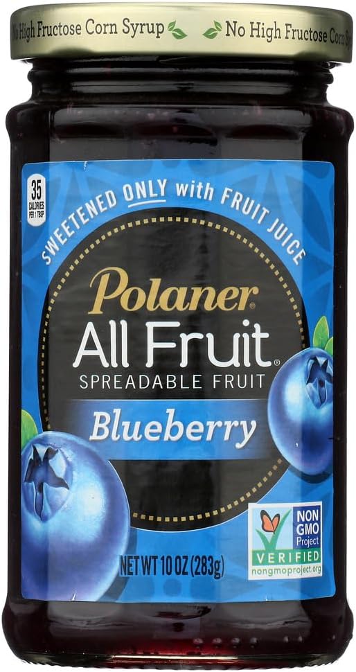 Polaner All Fruit With Fiber Blueberry Spreadable Fruit 10 oz