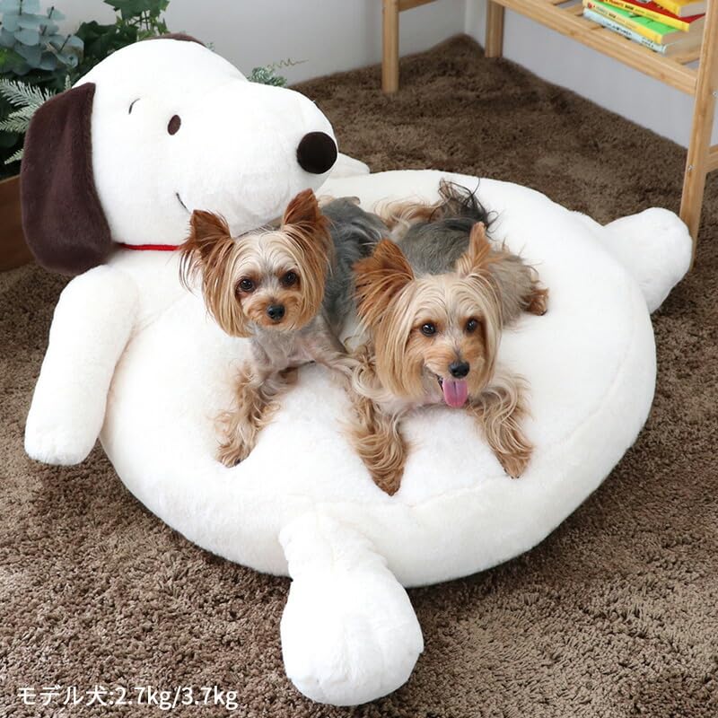 Amazon | ペットパラダイス 犬 クッション スヌーピー (100×51cm