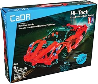 Remote Controlled Car 380 Pieces C51009W Red