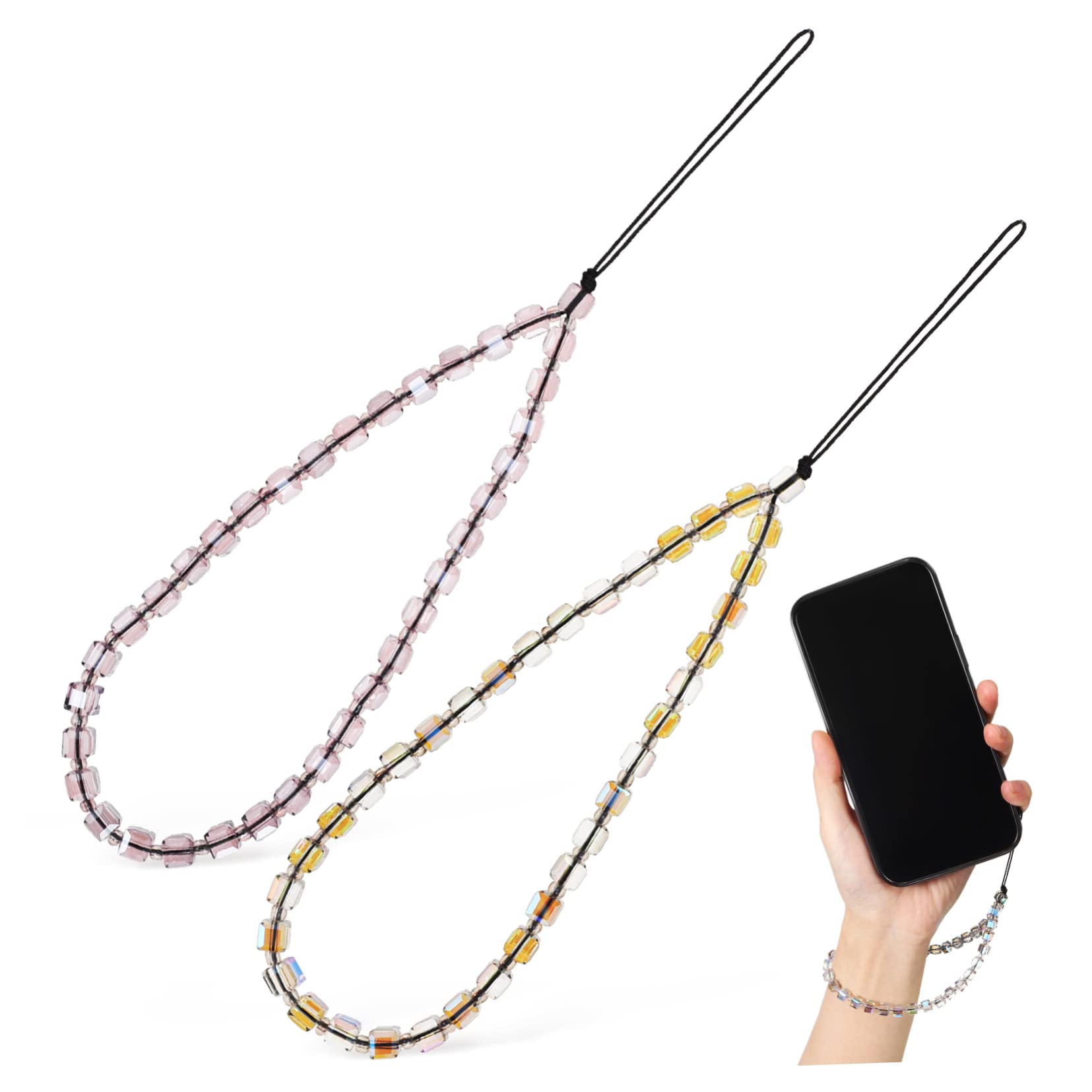 HOMSFOU Cadena Cuello De Cisne Cuerda De Mano Accesorios Moviles Accesorios Para Moviles Correa De Muñeca Para Teléfono Correa Para La Muñeca Del Cordón Del Teléfono