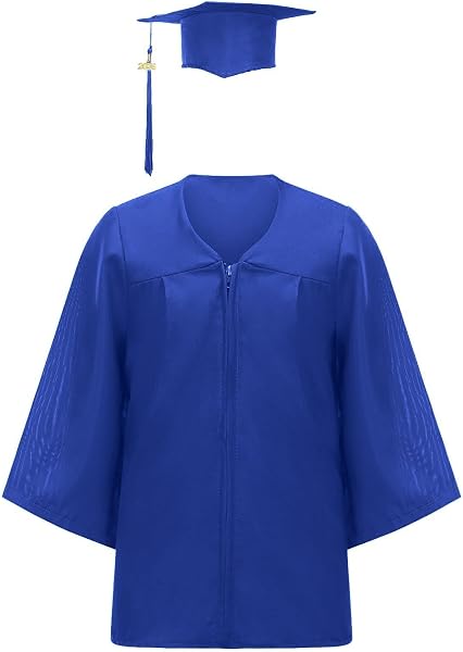 Graduation Toga Set for Children 2026 with Hat Graduation Dress Set for Children 2026 Toga Graduation and Touch Hat Laureas Costume for Graduate Students Elementary Medium Line Costume Carnival Fancy - 5