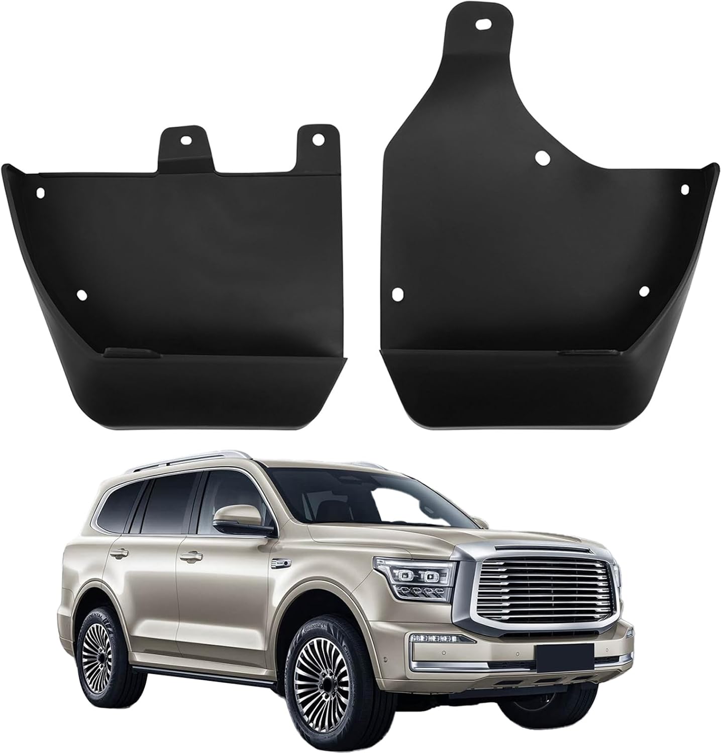 Custom Mud Flaps for Tank 500 2022 2023 2024,All-Weather Splash Guards Stay Clean Protect Paint Tire Protector Mudflaps Guard Mud Guards Splash Front Rear,RR 2PC