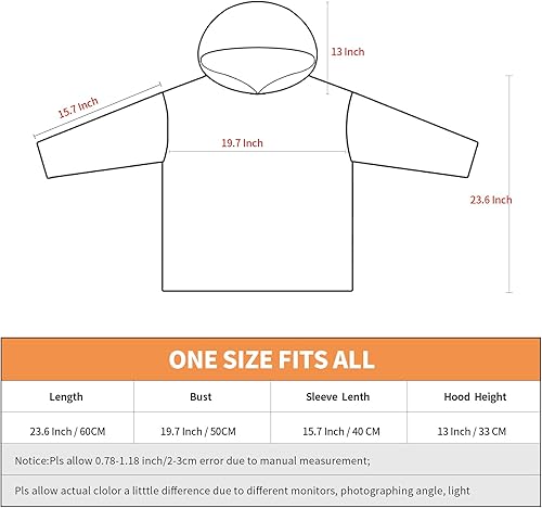 Miniatura 4 de Manta con capucha para niños y niñas, linda sudadera de gran tamaño, hecha de franela muy suave, con bolsillos y mangas, color verde aguacate