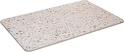 LYOR - Tapete de Pedra Diatomita para Banheiro Granilite 60cm x 39cm