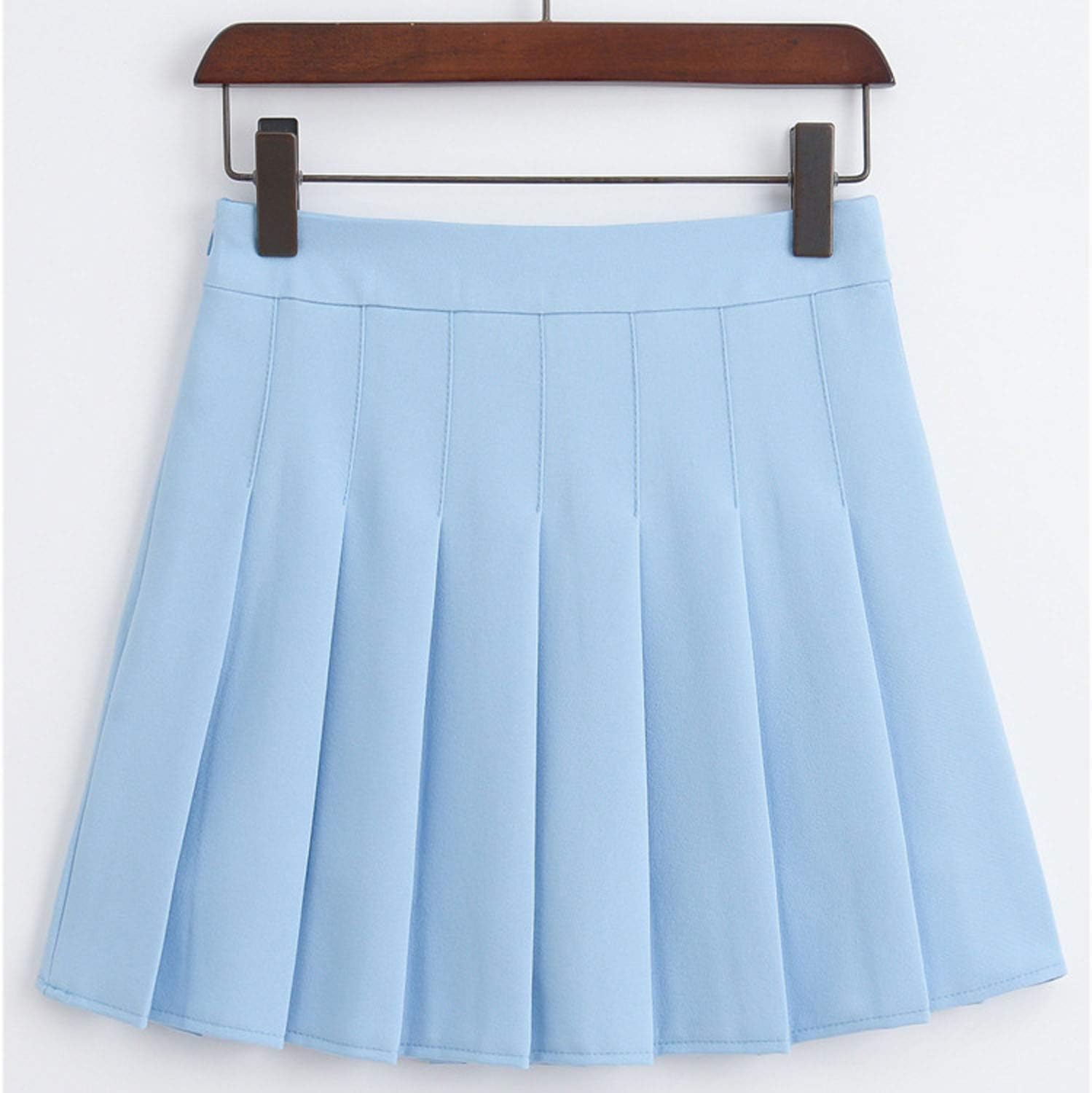 TONCHENGSD Women's High Waist Pleated Mini Skirt Skater Tennis Skirt