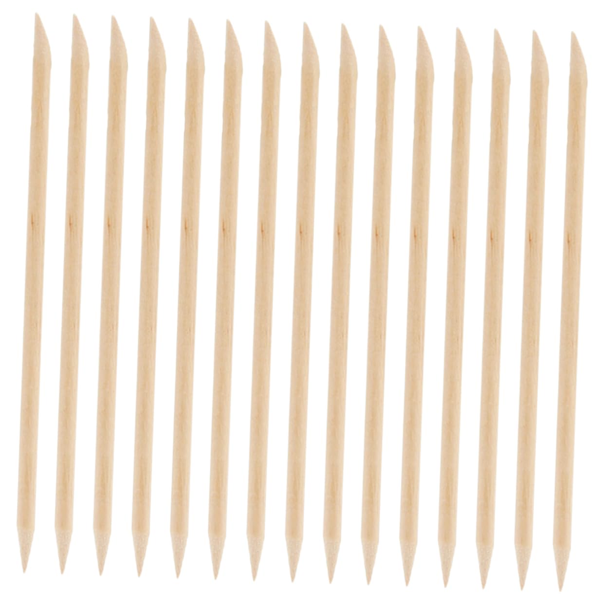 FOMIYES Professional Wood Cuticle Pusher Sticks 200pcs Nail Tools for Manicure Pedicure Sticks Set