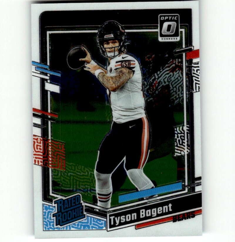 2023 Donruss Optic #216 Tyson Bagent RC Rookie Chicago Bears NFL Football Base Trading Card