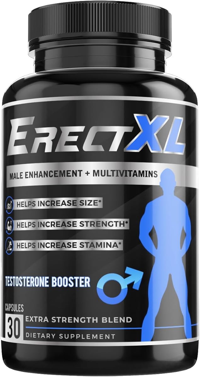 Male Performance + MULTIVITAMIN – Increase Size, Strength, Stamina | Nitric Oxide &amp; Testosterone Enhancer w/GoatWeed &amp; MacaRoot +19 Natural Ingredient