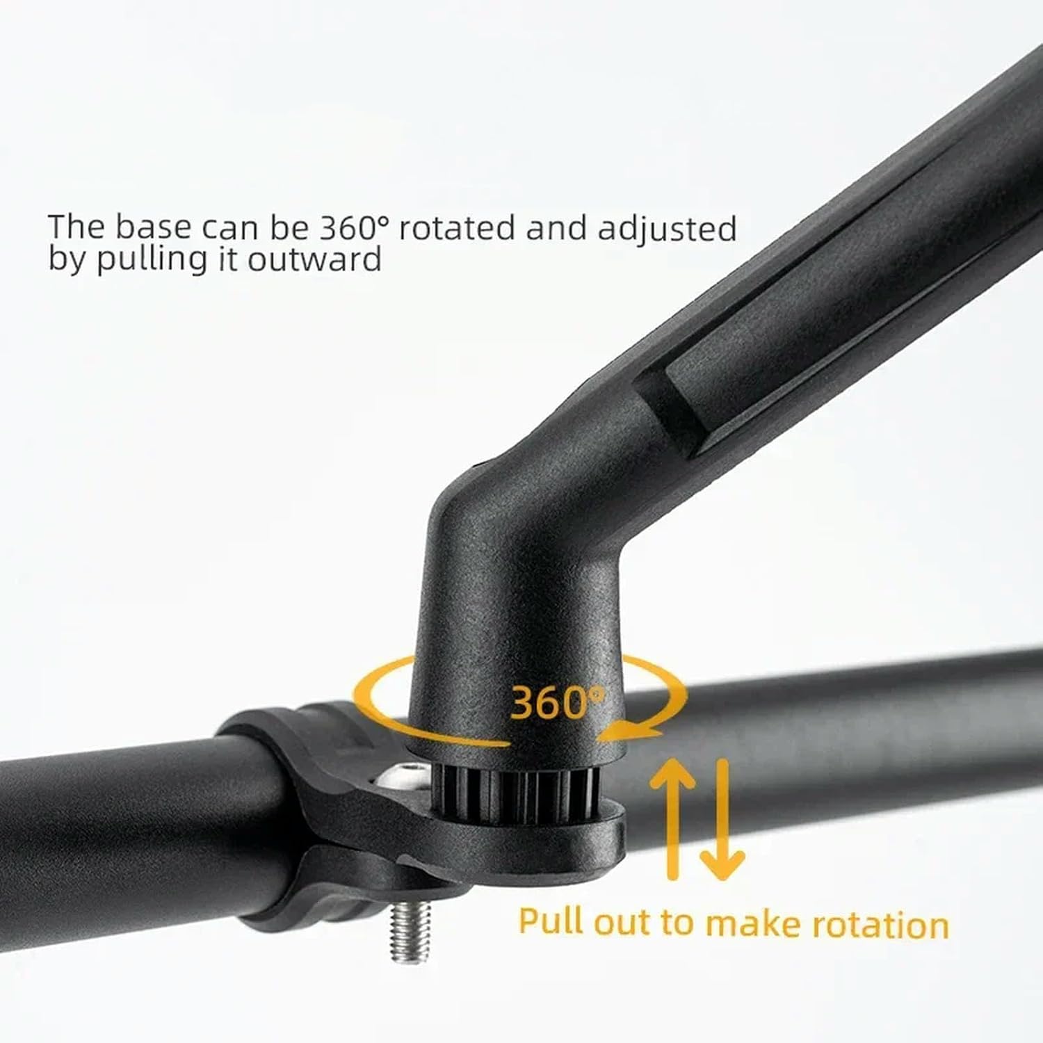 Bicycle Rearview Mirror Universal Wide-Range 360° Adjustable Mirror for Mountain Road Bike Motorcycle Scooter Safety