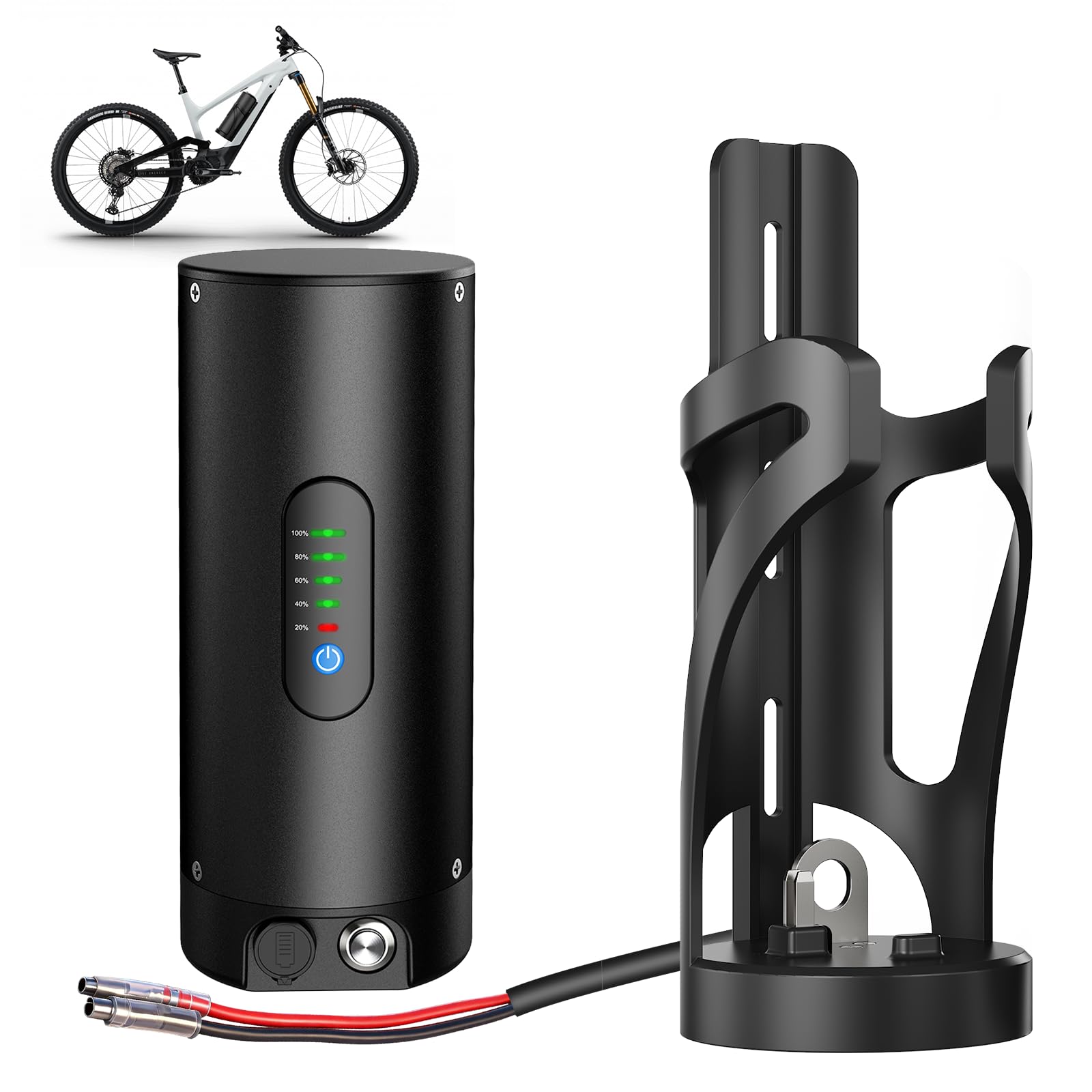 （Samsung35E/LG3500 Cell Flasche E-Bike-Akku 36 V, 250 W, 350 W, 500 W, passend für Vorder- und Hinterrad-Kit mit Bafang-Motor(S001-2/U005)