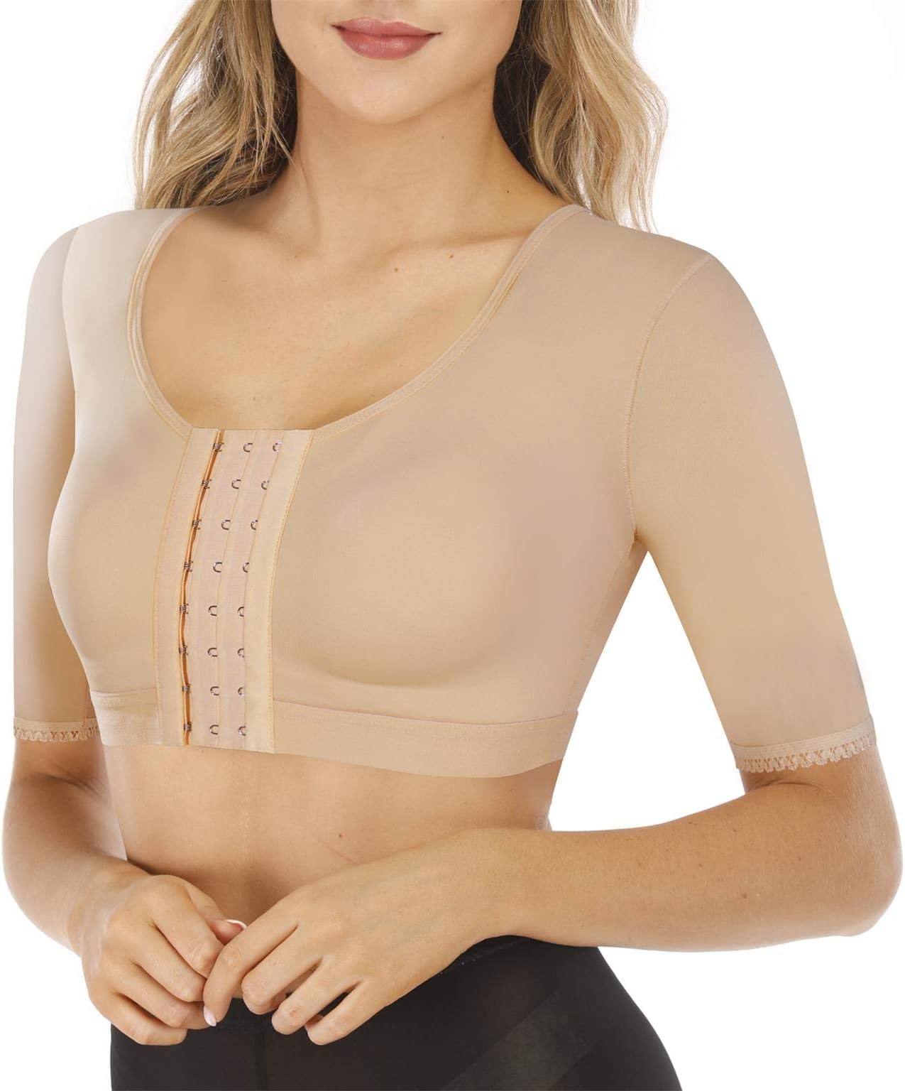 BRABIC Shaper Tops for Women Arm Compression Post Surgery Front Closure Bra Tank Top Shapewear