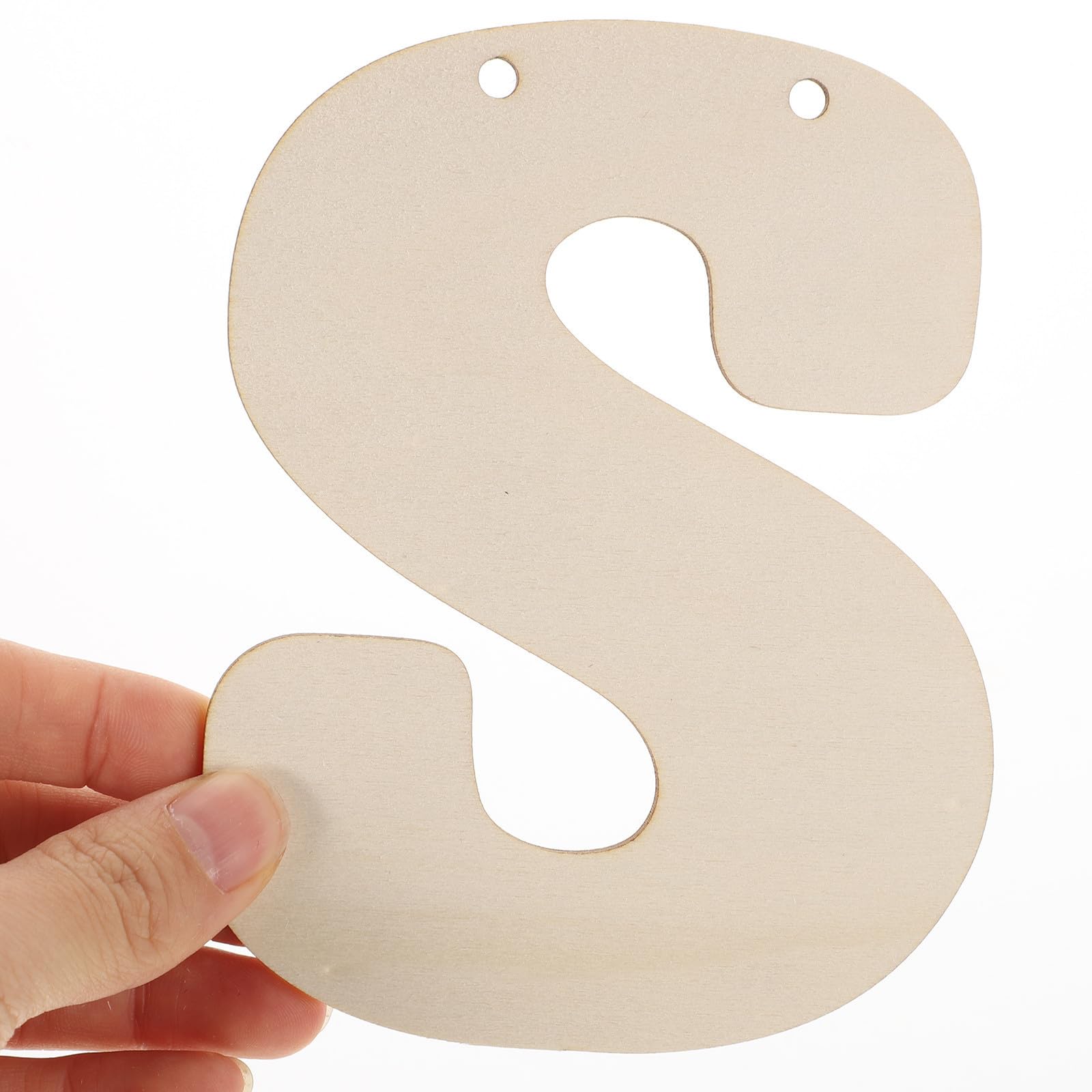 GLEAVI 66 Piezas Letras Decorativas de Madera para Manualidades Letra Beige de Madera para Carteles y Placas para Estudiantes DIY
