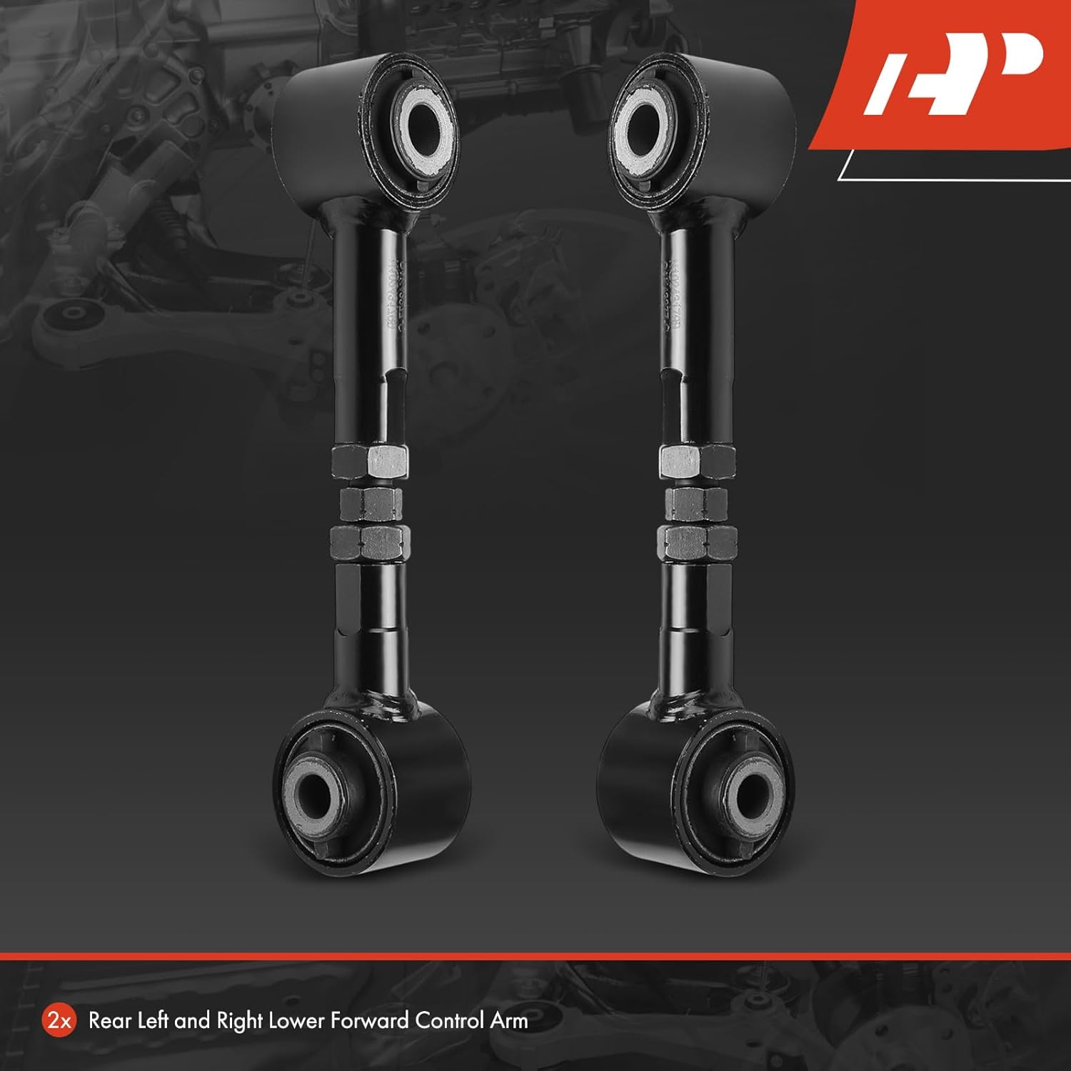 A-Premium 2 x Rear Forward Lower Control Arms, with Bushing, Compatible with Mazda 6 2009 2010 2011 2012 2013