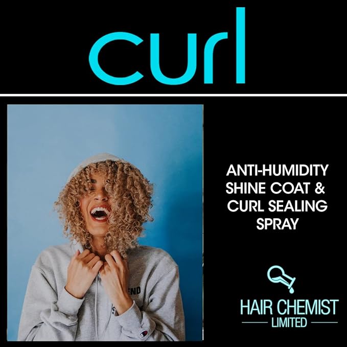 Hair Chemist CURL Anti Humidity Shine Coat & Curl Sealing Spray 8 oz. miniatura 7