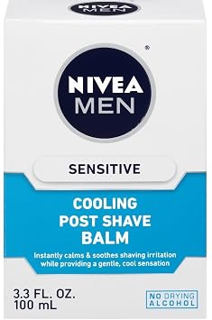Nivea for Men Sensitive Cooling Post Shave Balm 3.3 Ounce