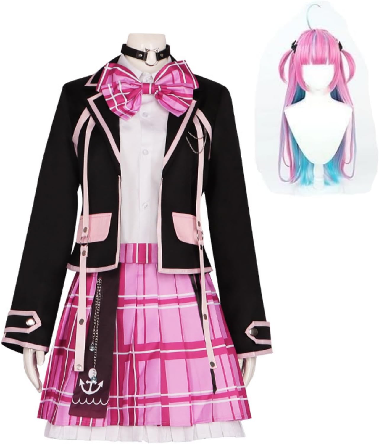 芽兎めう × ポラリスコード e-amusement pass 缶バッジセット 芽兎めう