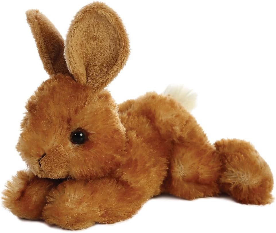 Aurora 8-inch Flopsie Rabbit, Brown