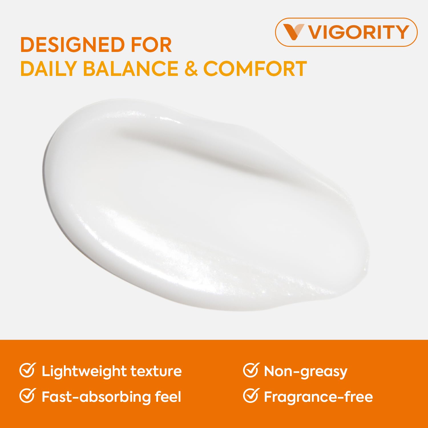 Vigority Women’s Balancing Cream for Mature Skin – Deep Hydration, Improves Skin Elasticity, Smooths Texture, Supports Natural Feminine Comfort & Harmony, Nourishing Daily Moisturizer – 2-Pack