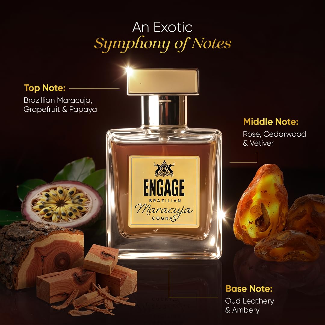 Engage Brazilian Maracuja Cognac EDP 50ml - Image 3