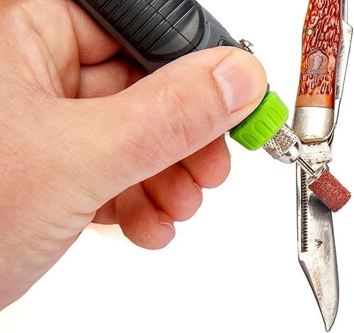 Miniatura 5 de Genesis GLRT04V50 - Herramienta rotativa inalámbrica con 2 velocidades, juego de accesorios de 50 piezas, estuche de almacenamiento para lijar,