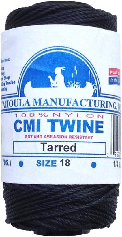 Catahoula Tarred, Twisted Nylon Twine