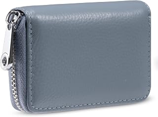 RFID Wallets Kreditkartenetui Blocker Schutzhülle Karte, 14 Fächer Kartenetui, Orgel-Stil Tragbar Anti-Diebstahlbürste