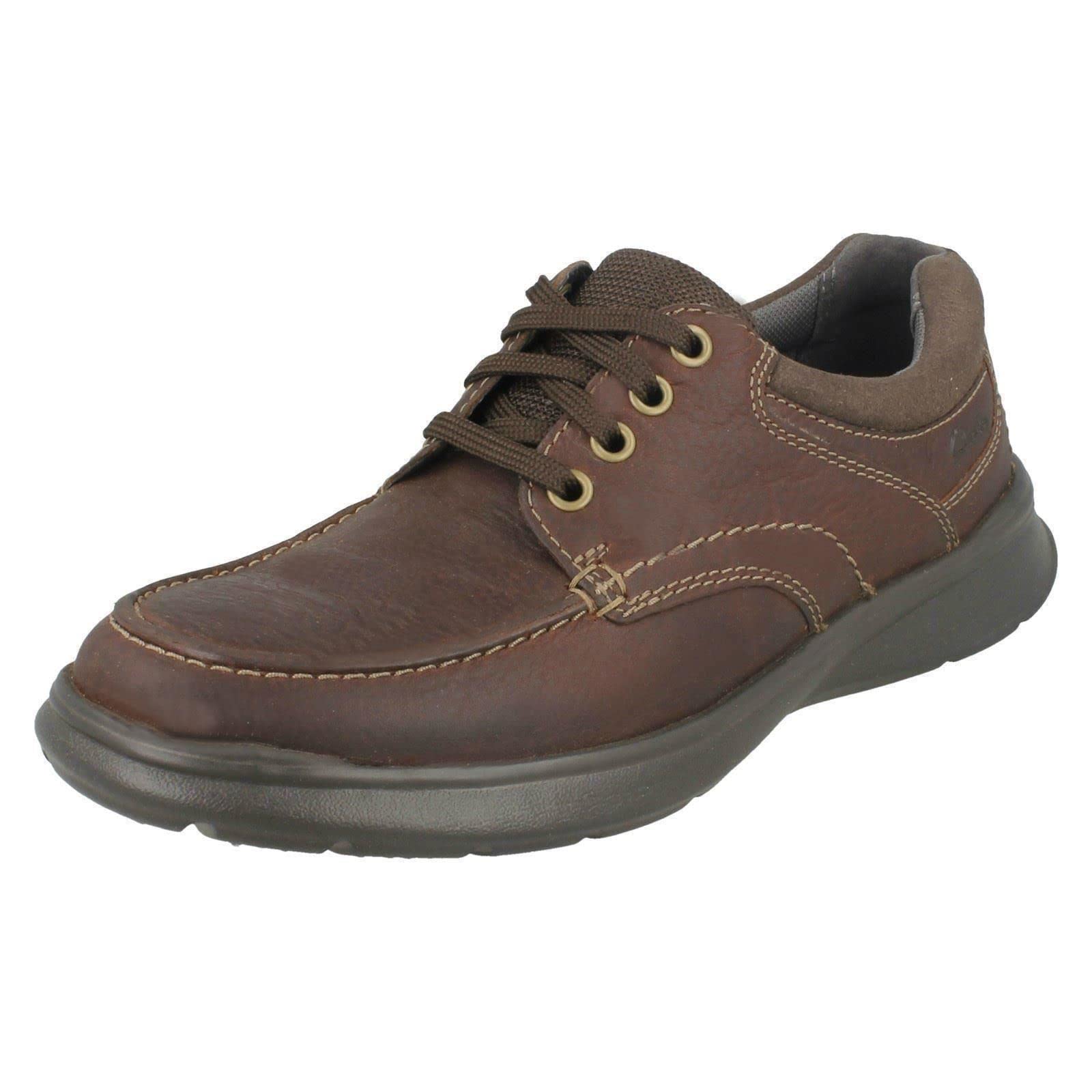 Clarks Cotrell Edge Mens Brown Oily, 10.5